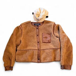 Veronica-beard Women's Brown and Tan Jacket